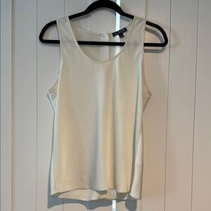 J Crew sleevless blouse.